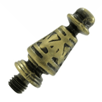 Antique Hardware 1 7/16 Inch Solid Brass Ornate Hinge Finial HINGE