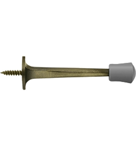 ##Antique Hardware## 3 Inch Solid Zinc Alloy Baseboard Door Bumper