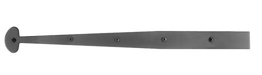 Antique Hardware 21 1/4 Inch Smooth Iron Bean Strap HINGE