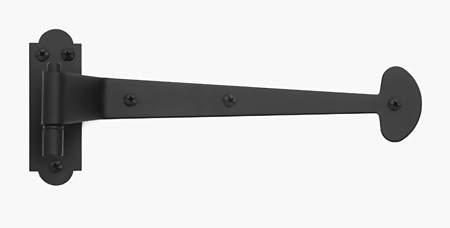 Antique Hardware 13 Inch Bean Style Strap Shutter Hinge (Offset Mount) HINGE