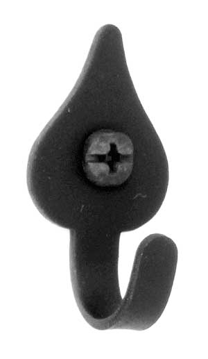 Antique Hardware Colonial 1 1/2 Inch Forged Iron Heart Hook HOOK