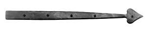 Antique Hardware 20 Inch Iron Art Spear Dummy Strap HINGE