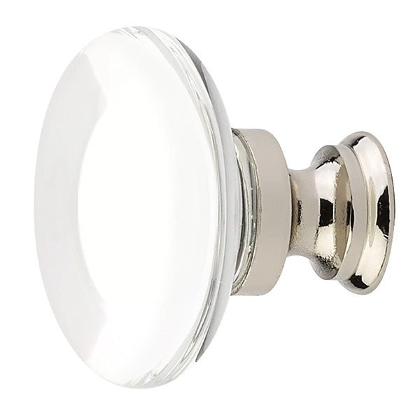 Antique Hardware 1 3/4 Inch Clear Crystal Glass Providence Cabinet & Furniture Knob CABINET KNOB