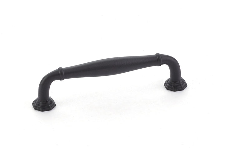 Antique Hardware 4 1/4 Inch (3 1/2 Inch c-c) Solid Brass Blythe Pull CABINET PULL