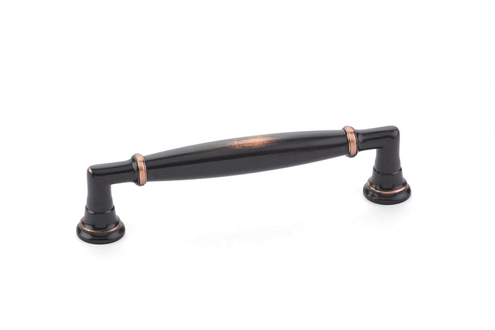 Antique Hardware 4 5/8 Inch (4 Inch c-c) Solid Brass Westwood Pull CABINET PULL