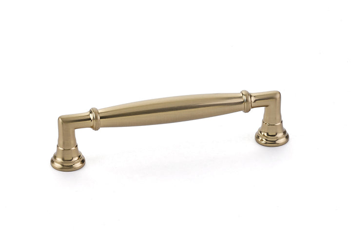 Antique Hardware 4 5/8 Inch (4 Inch c-c) Solid Brass Westwood Pull CABINET PULL