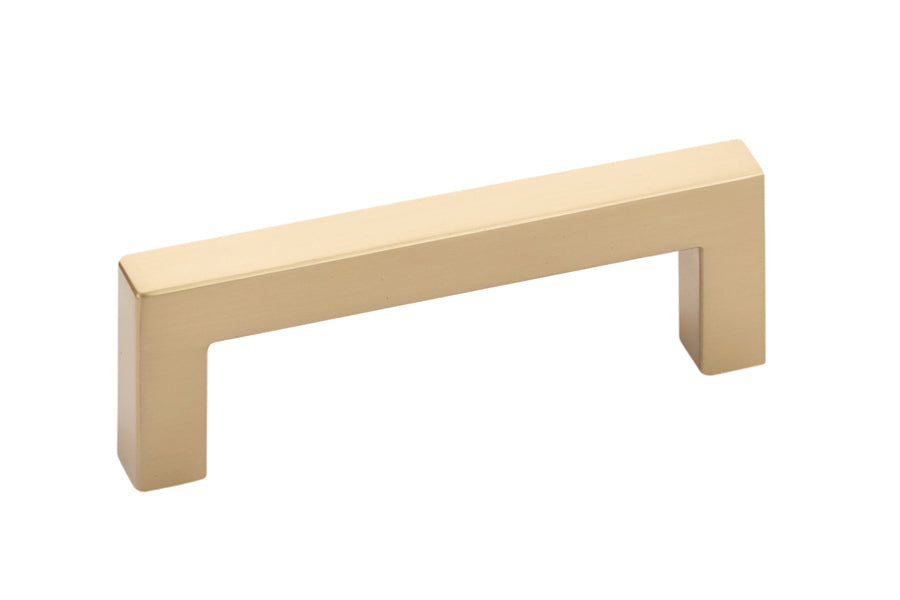 Antique Hardware 6 1/2 Inch (6 Inch c-c) Warwick Pull (Satin Brass Finish) Cabinet Knobs & Handles