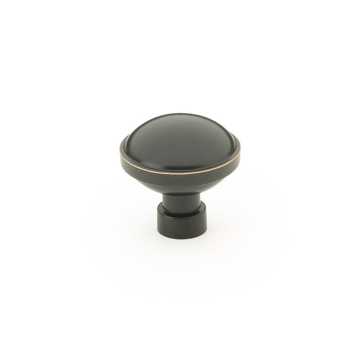 Antique Hardware 1 1/4 Inch Solid Brass Round Brandt Cabinet & Furniture Knob CABINET KNOB