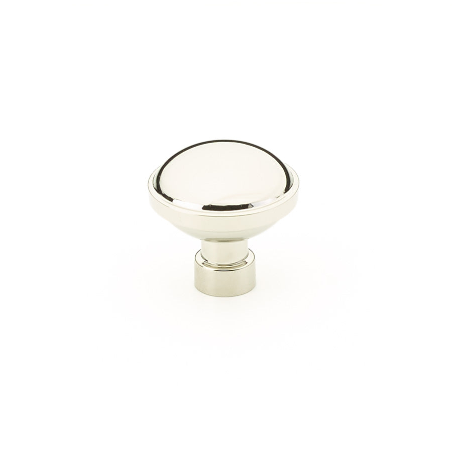 Antique Hardware 1 1/4 Inch Solid Brass Round Brandt Cabinet & Furniture Knob CABINET KNOB