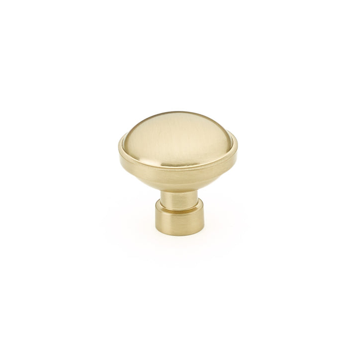 Antique Hardware 1 1/4 Inch Solid Brass Round Brandt Cabinet & Furniture Knob CABINET KNOB