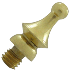 Antique Hardware 5/8 Inch Solid Brass Windsor Tip Cabinet Finial DOOR FINIAL