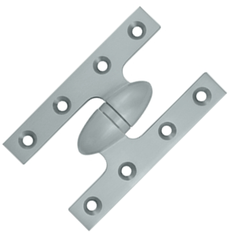 Antique Hardware 5 Inch x 3 1/4 Inch Solid Brass Olive Knuckle Hinge HINGE
