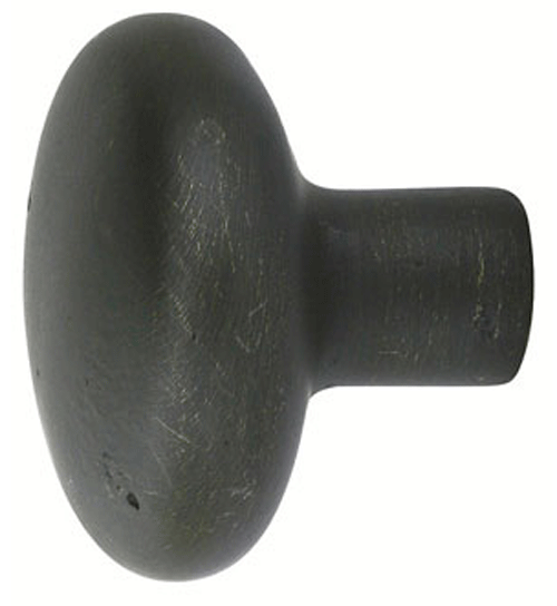 ##Antique Hardware## 1 1/4 Inch Sandcast Bronze Round Cabinet & Furniture Knob
