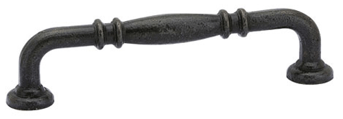 Antique Hardware 3 5/8 Inch (3 Inch c-c) Tuscany Bronze Ribbed Pull CABINET PULL