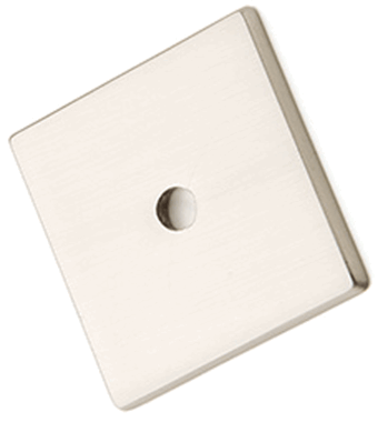 Antique Hardware 1 1/4 Inch Art Deco Square Back Plate KNOB-BACKPLATE