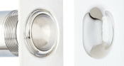 ##Antique Hardware## Ball Catch with Strike