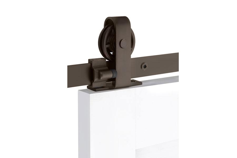 ##Antique Hardware## Classic Top Mount Barn Door Hanger (Several Finishes Available)