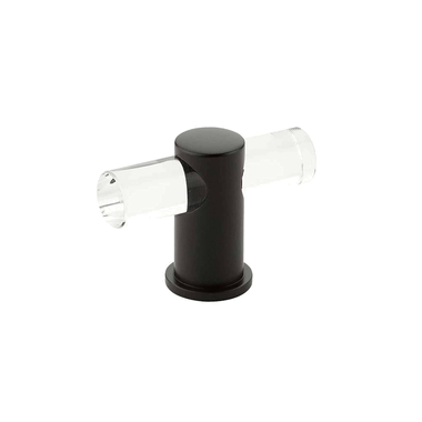 ##Antique Hardware## 2 Inch Lumiere Acrylic T-Shaped Cabinet & Furniture Knob