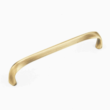 ##Antique Hardware## 6 1/4 Inch (6 Inch c-c) Italian Contemporary Pull