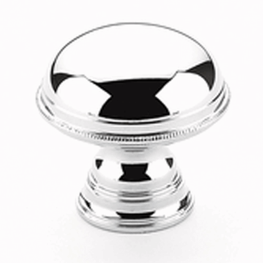 ##Antique Hardware## 1 1/4 Inch Atherton Smooth Surface Round Cabinet & Furniture Knob