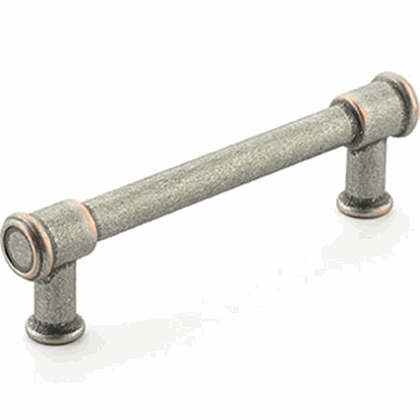 ##Antique Hardware## 4 1/2 Inch (3 3/4 Inch c-c) Steamworks Cabinet Pull
