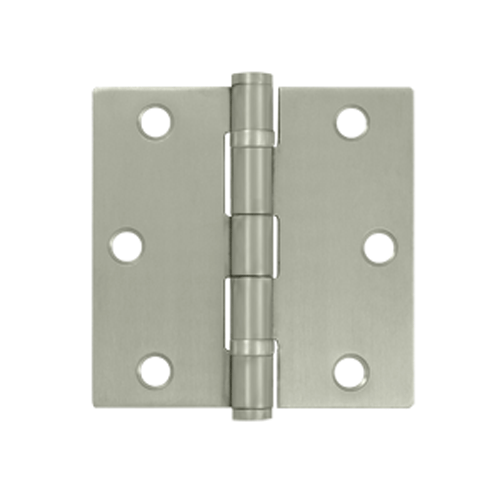 Antique Hardware 3 1/2 Inch x 3 1/2 Inch Stainless Steel Hinge HINGE
