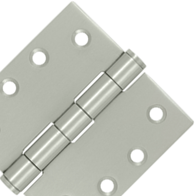 ##Antique Hardware## 4 Inch x 4 Inch Stainless Steel Hinge