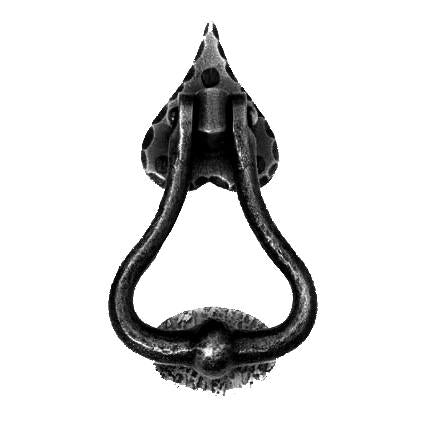 Antique Hardware 7 1/4 Inch Forged Iron Door Knocker (Black Iron Finish) Door Knockers