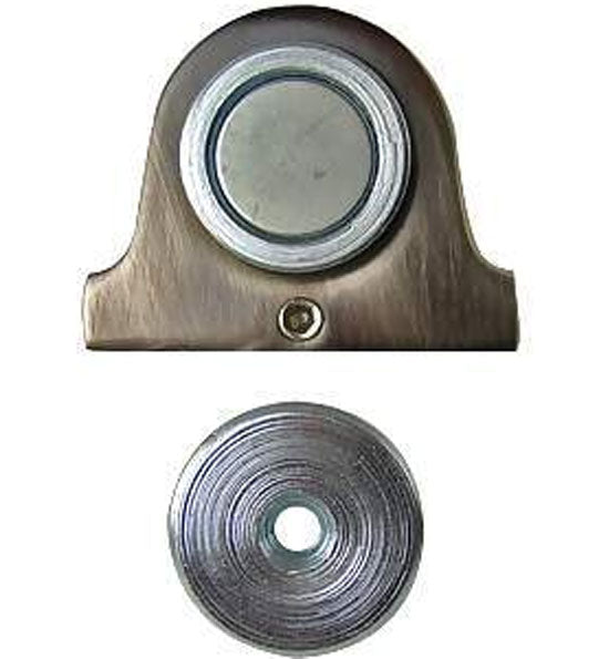 Antique Hardware 1 3/8 Inch Magnetic Dome Door Stop and Catch DOOR-HOLDER