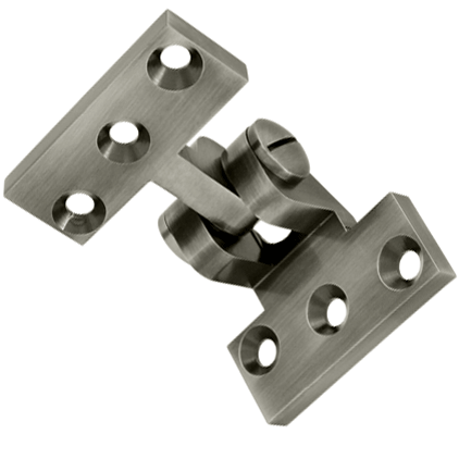 Antique Hardware 2 1/2 x 3 3/4 Inch Solid Brass Intermediate Pivot Hinge PIVOT-HINGE
