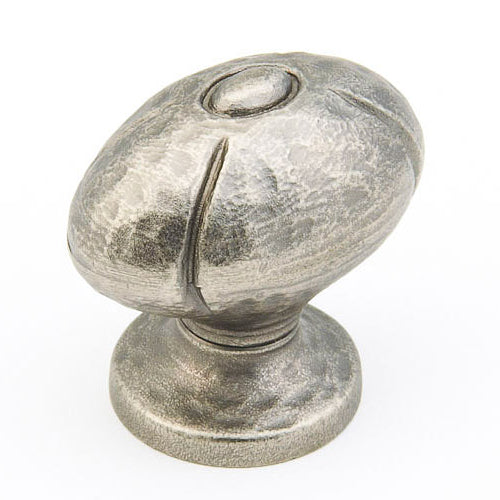 ##Antique Hardware## 1 3/8 Inch Siena Small Oval Cabinet & Furniture Knob
