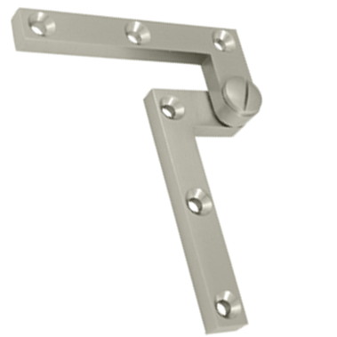 Antique Hardware 4 3/8 x 5/8 x 1 7/8 Inch Solid Brass Pivot Hinge HINGE
